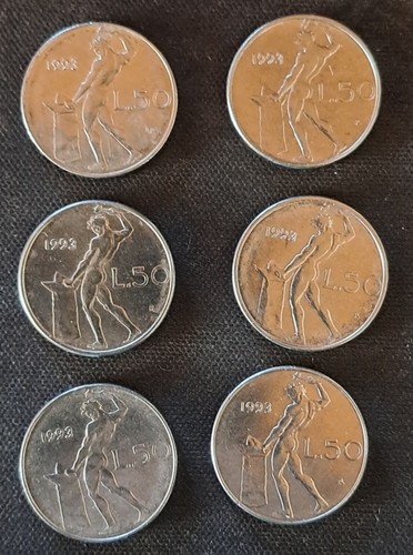 Moneta lire micro 1993 set - moneta,