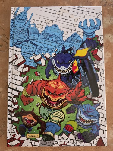 Fumetto street sharks - street,