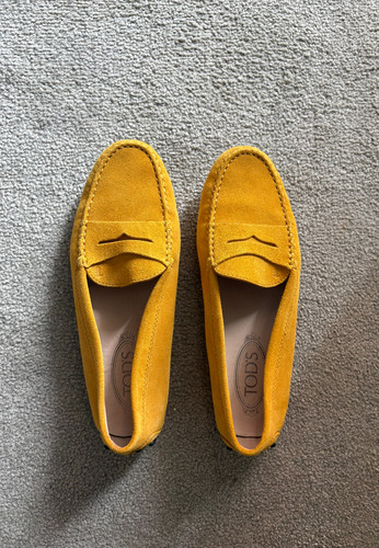 Mocassino tod gommino giallo - mocassino,