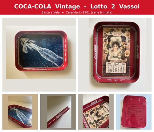 Coca cola coppia vassoi - 2,