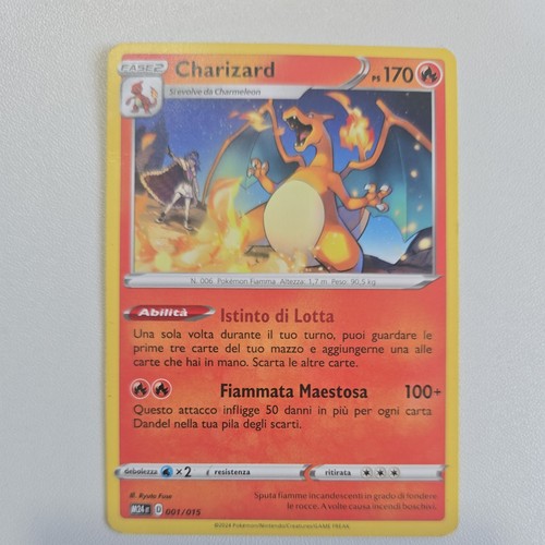 Carta pokemon charizard - carta,