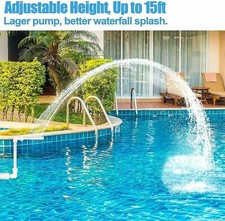 Spray fontana cascata piscina