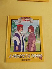 IL PRINCIPE E IL POVERO  AVVENTURE SENZA TEMPO FABBRI 1990