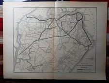 ~1896 Rara Antica Mappa