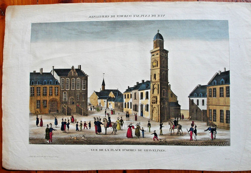 Vue place armes de - d'armes,