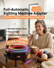 [Aggiornamento 2025] Adattatore per macchina da maglieria elettrica per Addi Express King Size Kni