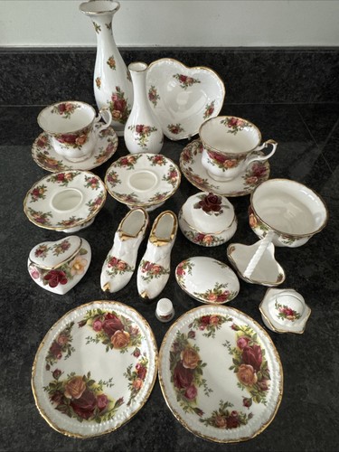 Lotto rose royal albert old - 20,