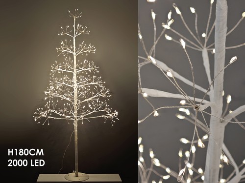 Albero luminoso 2000led - albero,