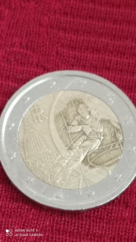 Moneta euro giochi invernali - moneta,