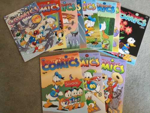 Walt disney comics - comics, gemstone
