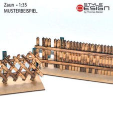 Staccionata 1:3 5 Recinto/Zaunelemente/Jägerzaun/Premium Kit di Costruzione