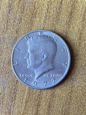 MONETA USA STATI UNITI HALF DOLLAR 1/2 DOLLARO 1972 SS