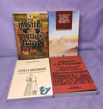 Lotto 4 Libri Antico Egitto