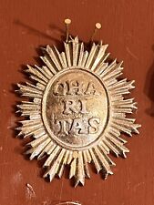 Charitas Stemma San Francesco Di Paola Ottone 8x6 Cm Carità bagno argento