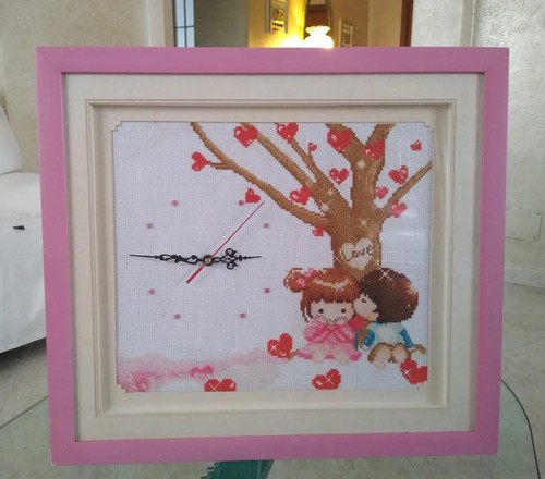 Quadro punto croce con - croce,