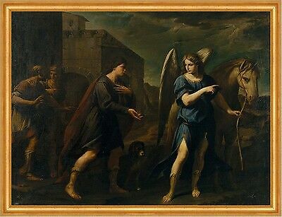 Tobias incontra arcangelo - tobias, l'arcangelo
