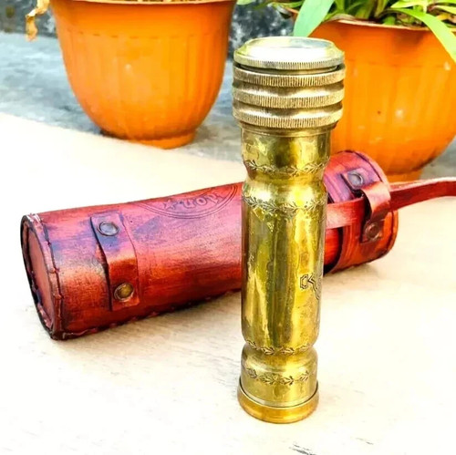 Caleidoscopio ottone fatto - in,