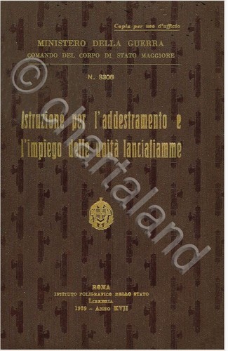 Lanciafiamme mod 1939 - lanciafiamme,