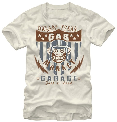 Gas monkey garage maglietta - gas,