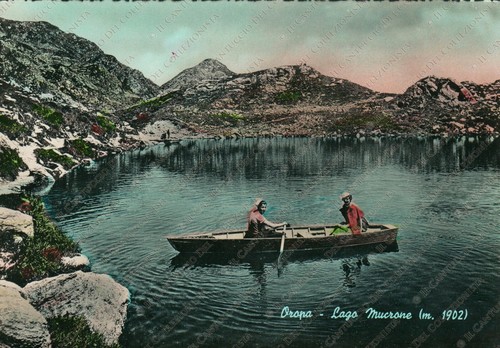 Oropa lago mucrone panorama - oropa,