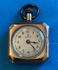 Rolex  in oro Raro Orologio da taschino W&D   1915 Circa, Tra i primi della Casa