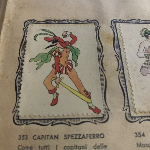 Figurina 353 maschere e - figurina, n.353