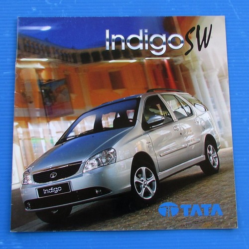 Depliant brochure tata indigo - depliant,
