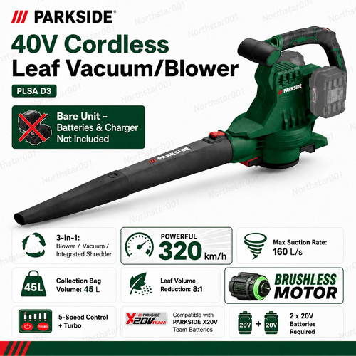 Soffiatore foglie parkside - foglie,