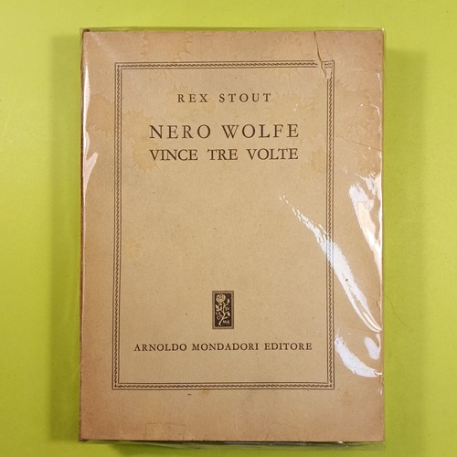 Nero wolfe vince tre volte - vince,