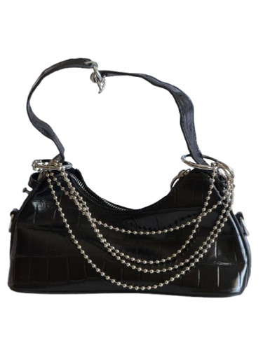 Y2k mini borsa tracolla nera - y2k,