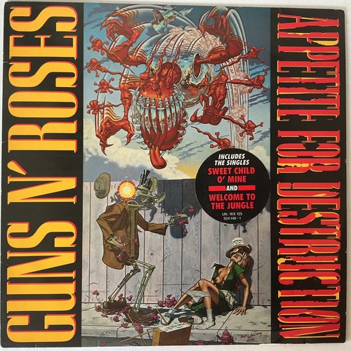 Guns roses vinyl lp - roses,