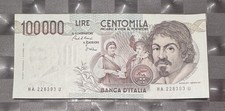 100000 Lire Caravaggio I
