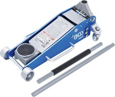 BGS Cric a Carrello di Manovra | Idraulico | Struttura Alluminio-Acciaio | 2,5 t