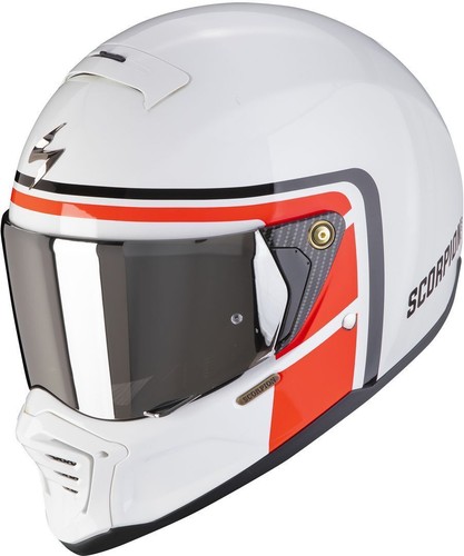 Casco moto fibra scorpion - casco,