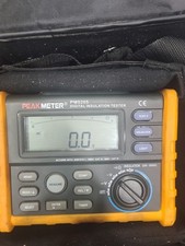 PEAKMETER PM5205 Tester di Isolamento Digitale Misuratore di Resistenza Multimetro Megohm 
