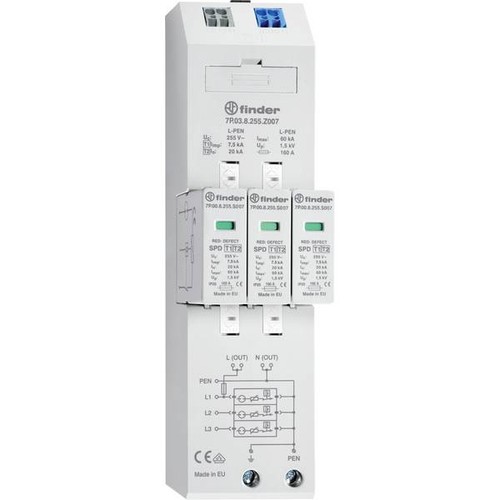 Finder 255 z007 - finder, 7p.03.8.255.z007