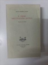 Franca Brambilla Ageno.Il Verbo Nell'Italiano Antico.R.Ricciardi Editore,1964.