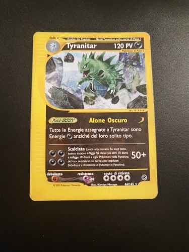 Pokemon tcg tyranitar 165 - tyranitar, 66/165