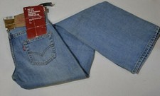 Jeans Levi's 516.04.76 modello zampa, chiusura cerniera,modello vintage chiaro 