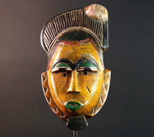 Maschera tribale africana - , in