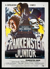 FRANKENSTEIN JUNIOR manifesto poster Mel Brooks Gene Wilder Feldman Young D78