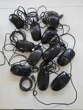 Mouse Pc Usb Ottico Lotto Di 10 Pezzi Usati Assortiti