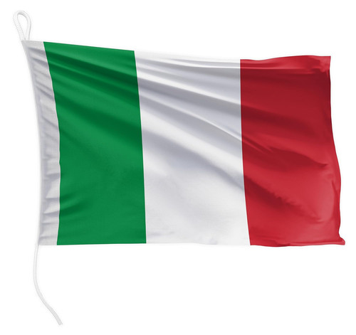 Bandiera per barca italia - bandiera, 30
