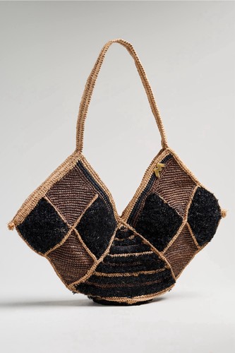 Borsa rafia media - rafia, made