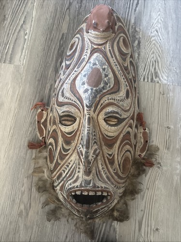Maschera tribale vintage 1980
