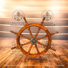 Ruota Timone Barca Nautica In