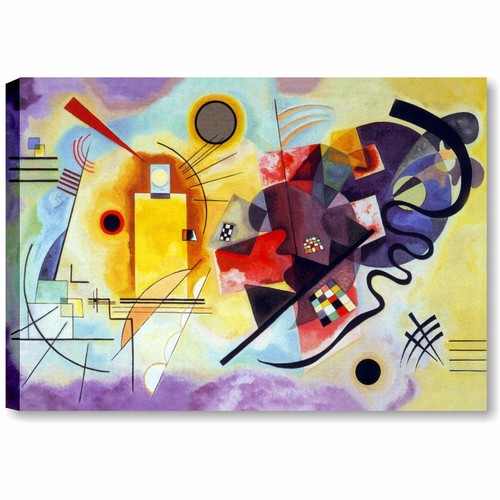 Kandinsky giallo rosso - kandinsky, blu