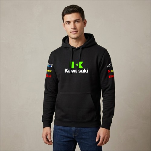 Sudadera kawasaki racing - sudadera,