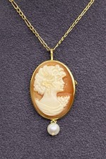 Cammeo in Conchiglia Inciso a