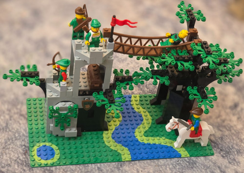 Lego forestmen crossing 6071 - forestmen's,